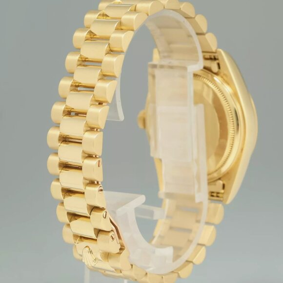 MINT! Sport Rolex President Day Date Gold Watch With Box - Picture 2 of 6